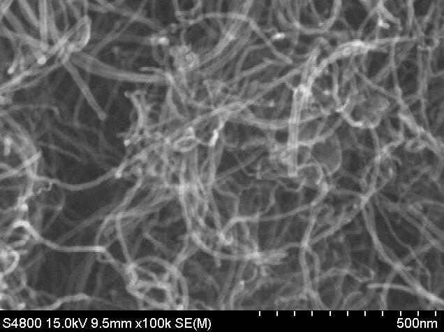 Application de poudre de nanotubes de carbone dans un revêtement de sol époxy antistatique