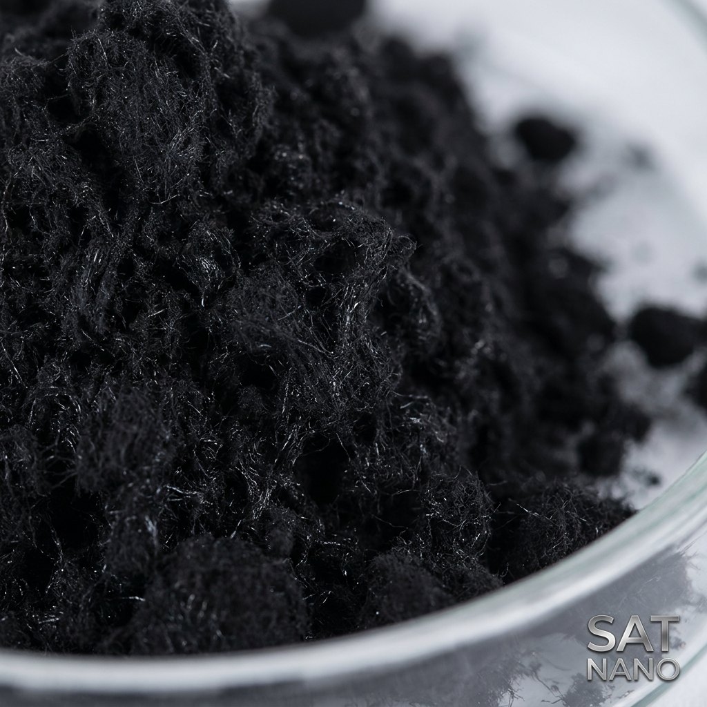 Introduction détaillée et application de la poudre de nanotubes de carbone dopée à l'azote