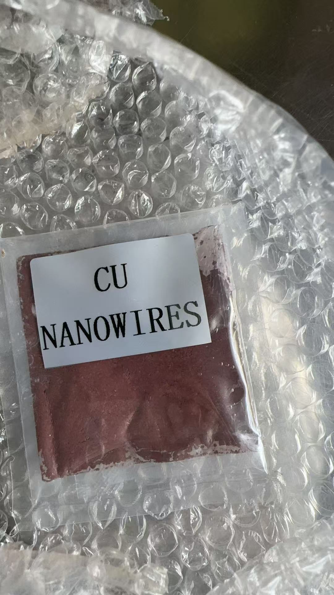 copper nanowires